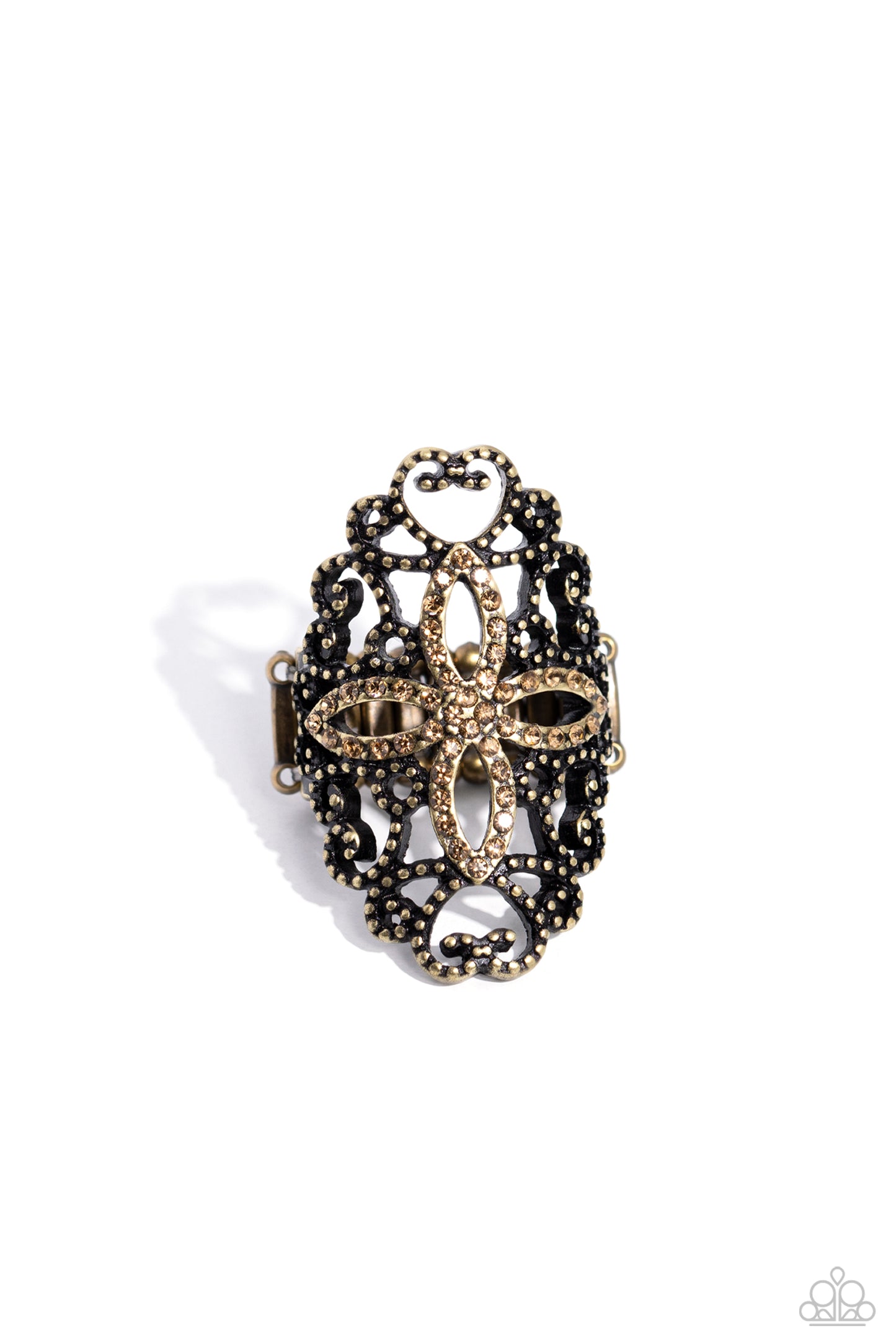 Fabulous Filigree - Brass - by Paparazzi