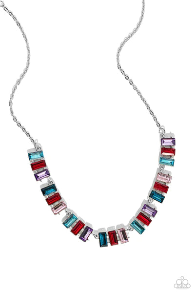 Elite Emeralds - Red - By Paparazzi