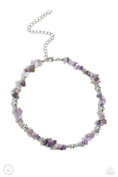 Carved Confidence - Purple - By Paparazzi