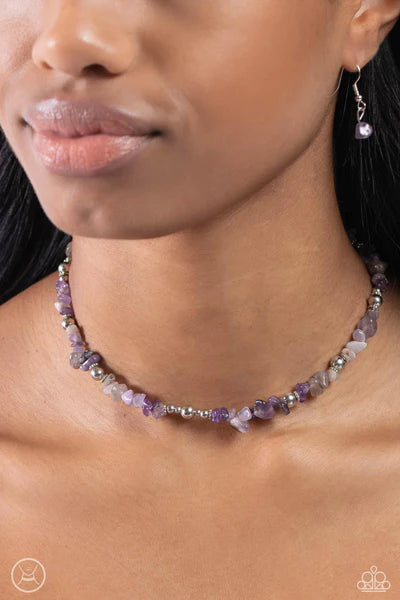 Carved Confidence - Purple - By Paparazzi