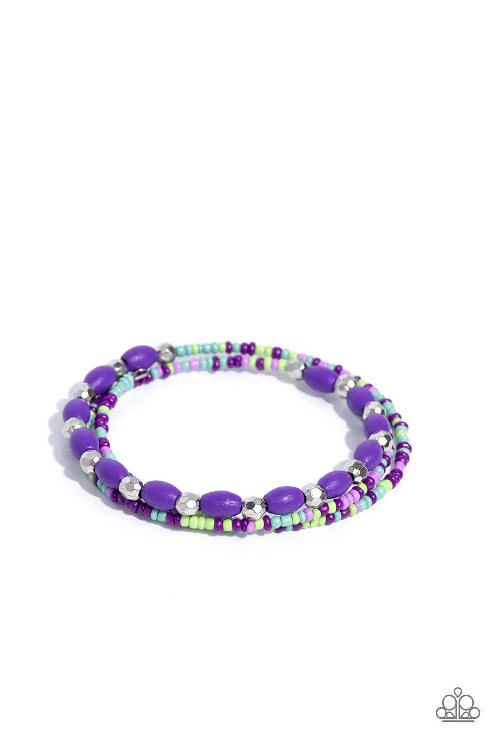 For WOOD Measure - Purple - by Paparazzi