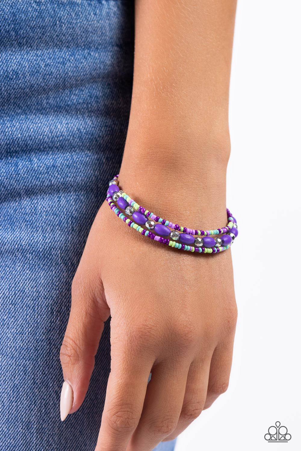 For WOOD Measure - Purple - by Paparazzi