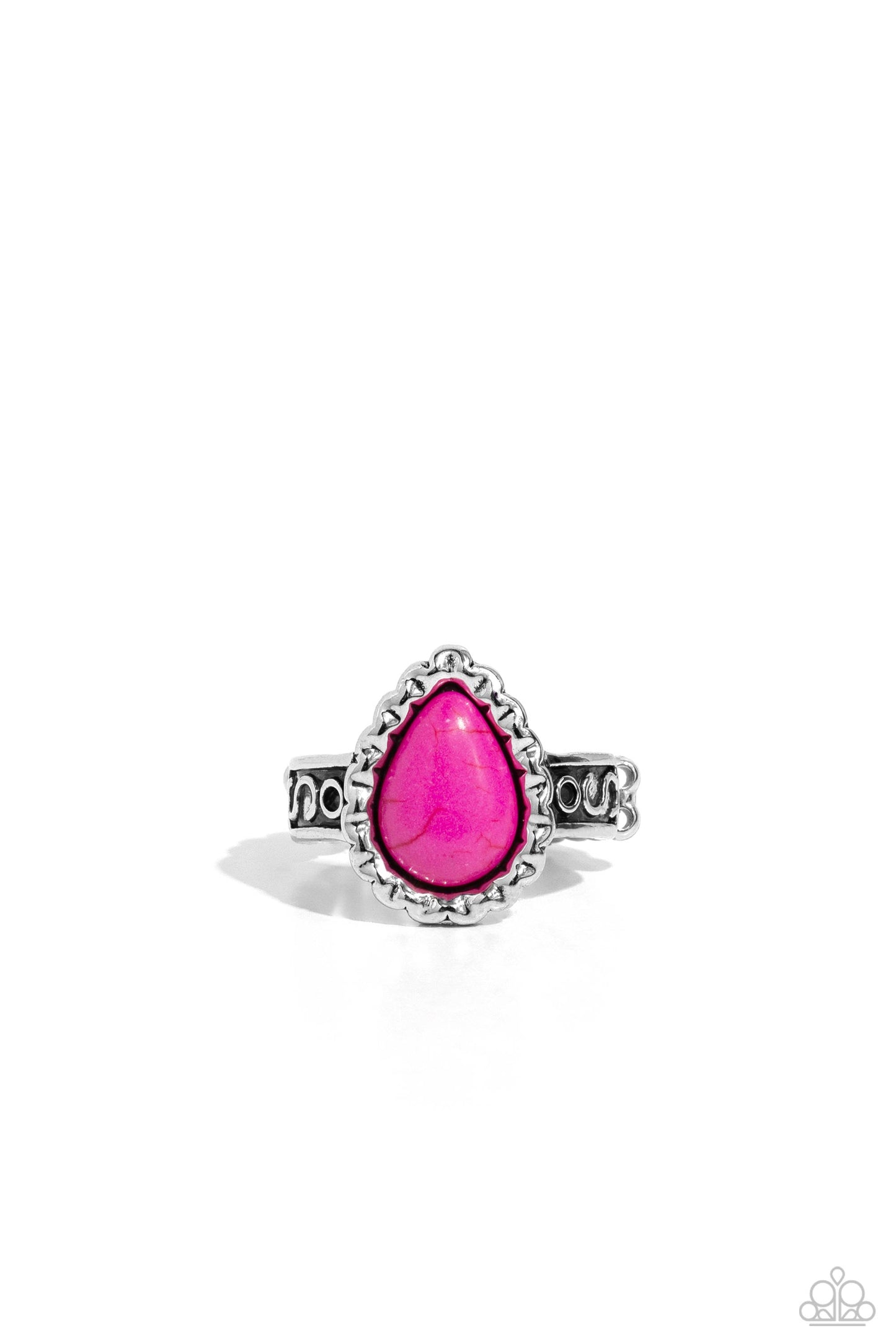Scalloped Showcase - Pink - By Paparazzi