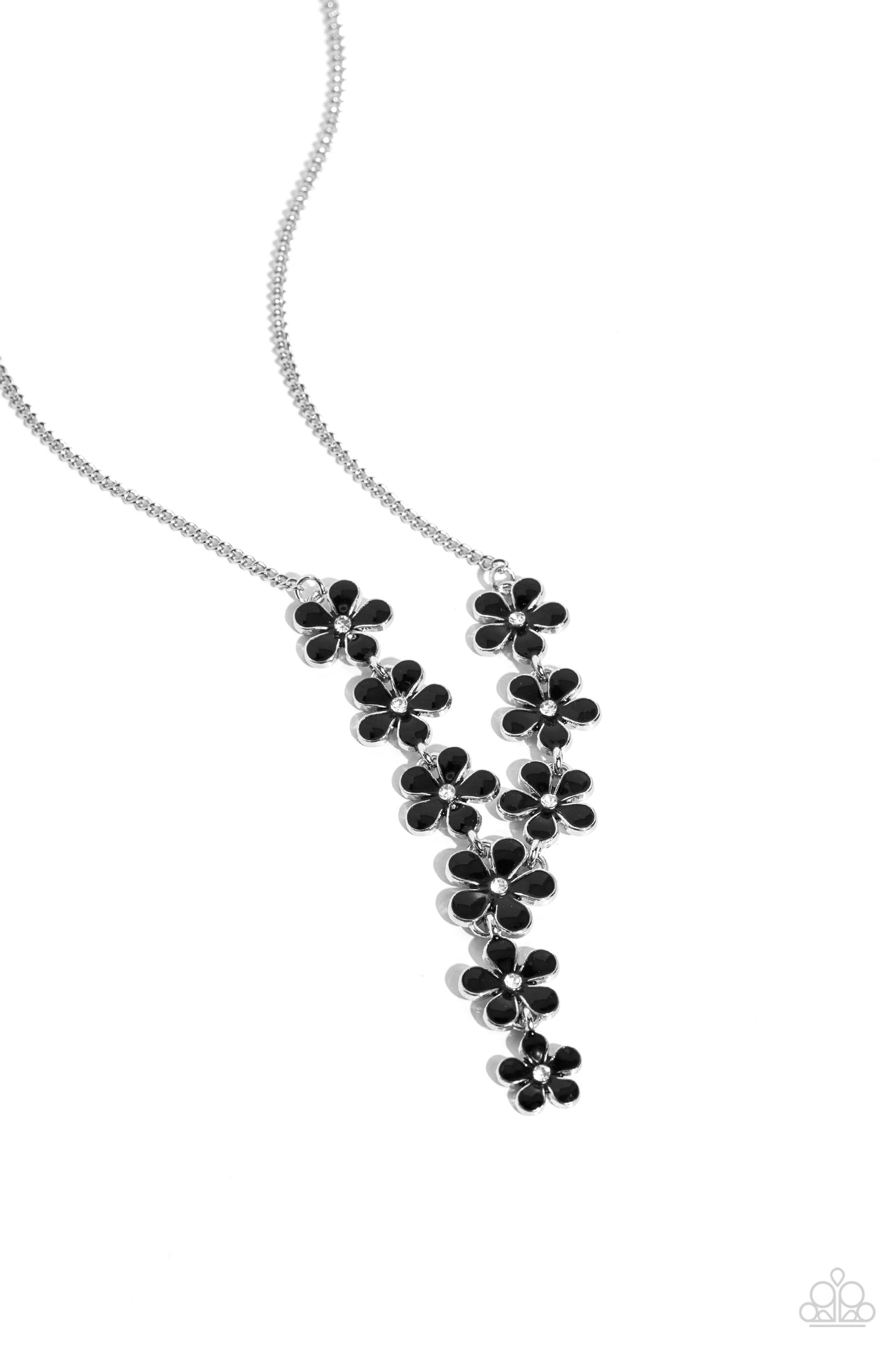 Flowering Feature - Black - By Paparazzi