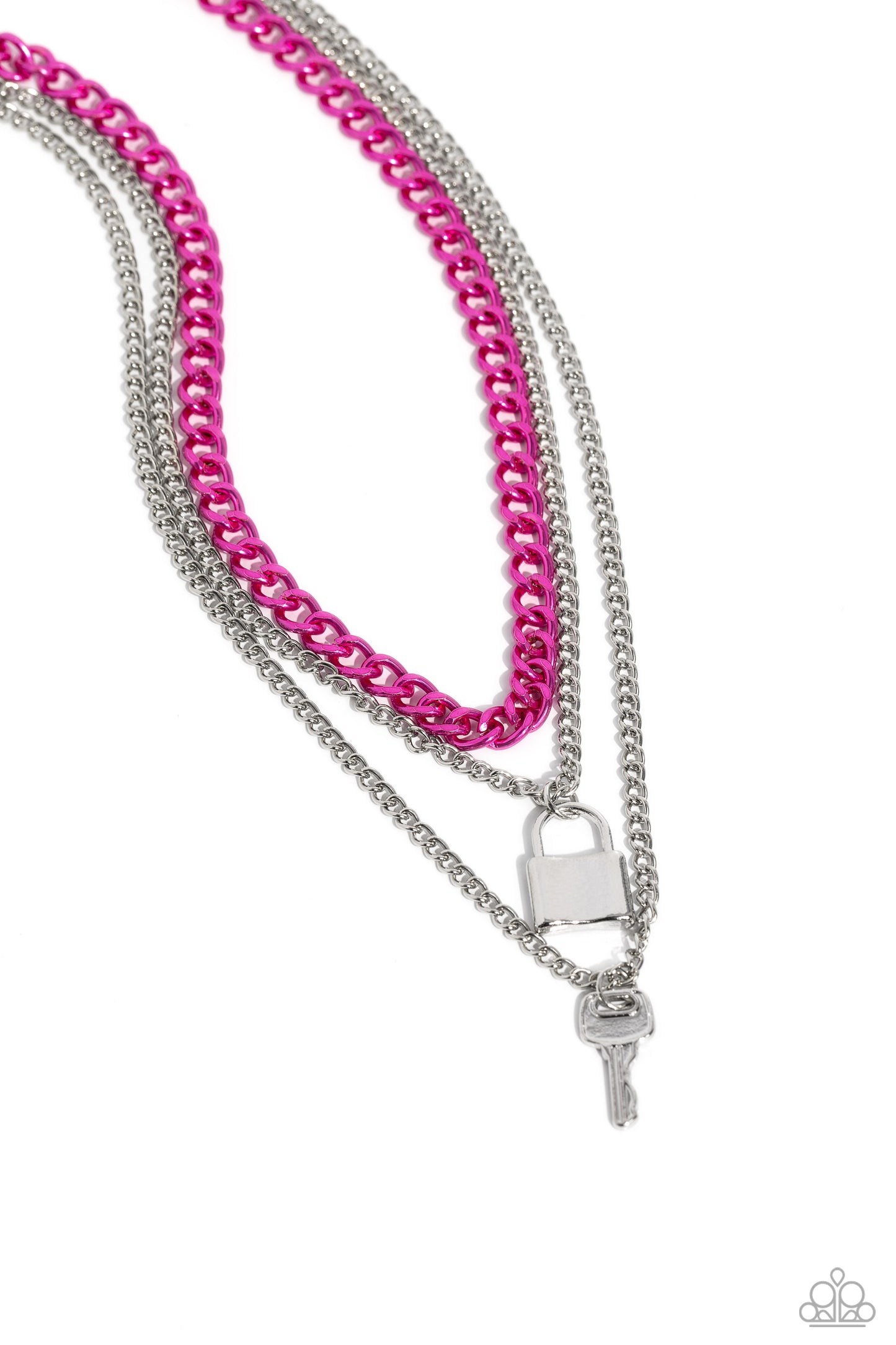 Locked Labor - Pink - by Paparazzi