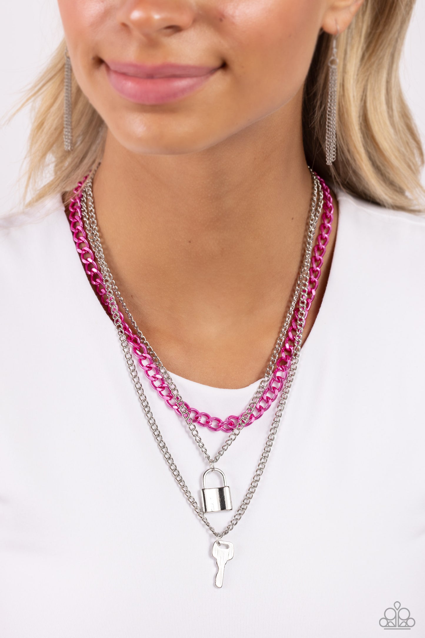 Locked Labor - Pink - by Paparazzi