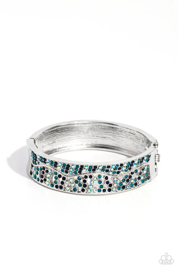 Wavy Whimsey -  Blue - by Paparazzi