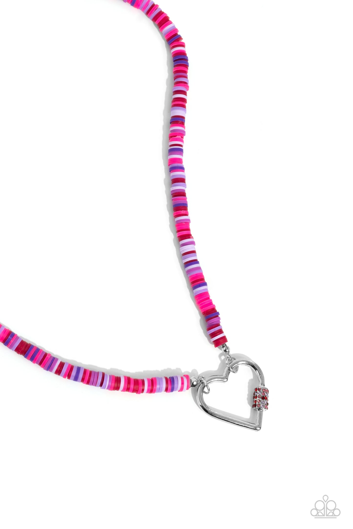 Clearly Carabiner - Red - by Paparazzi