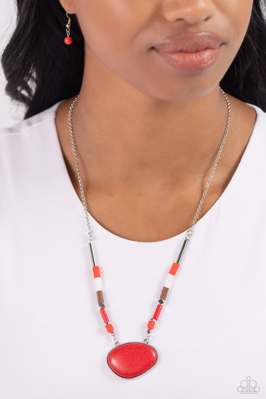 Seize the Sahara - Red - by Paparazzi