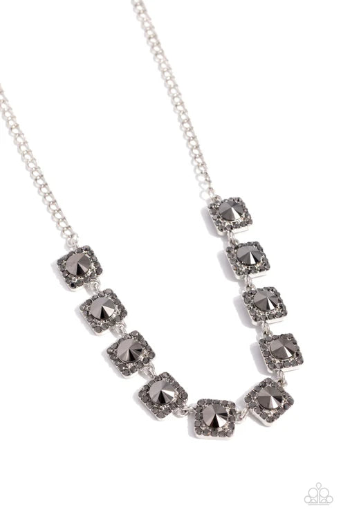Jump Square - Silver - by Paparazzi