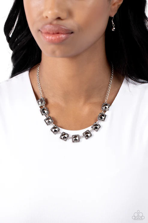 Jump Square - Silver - by Paparazzi