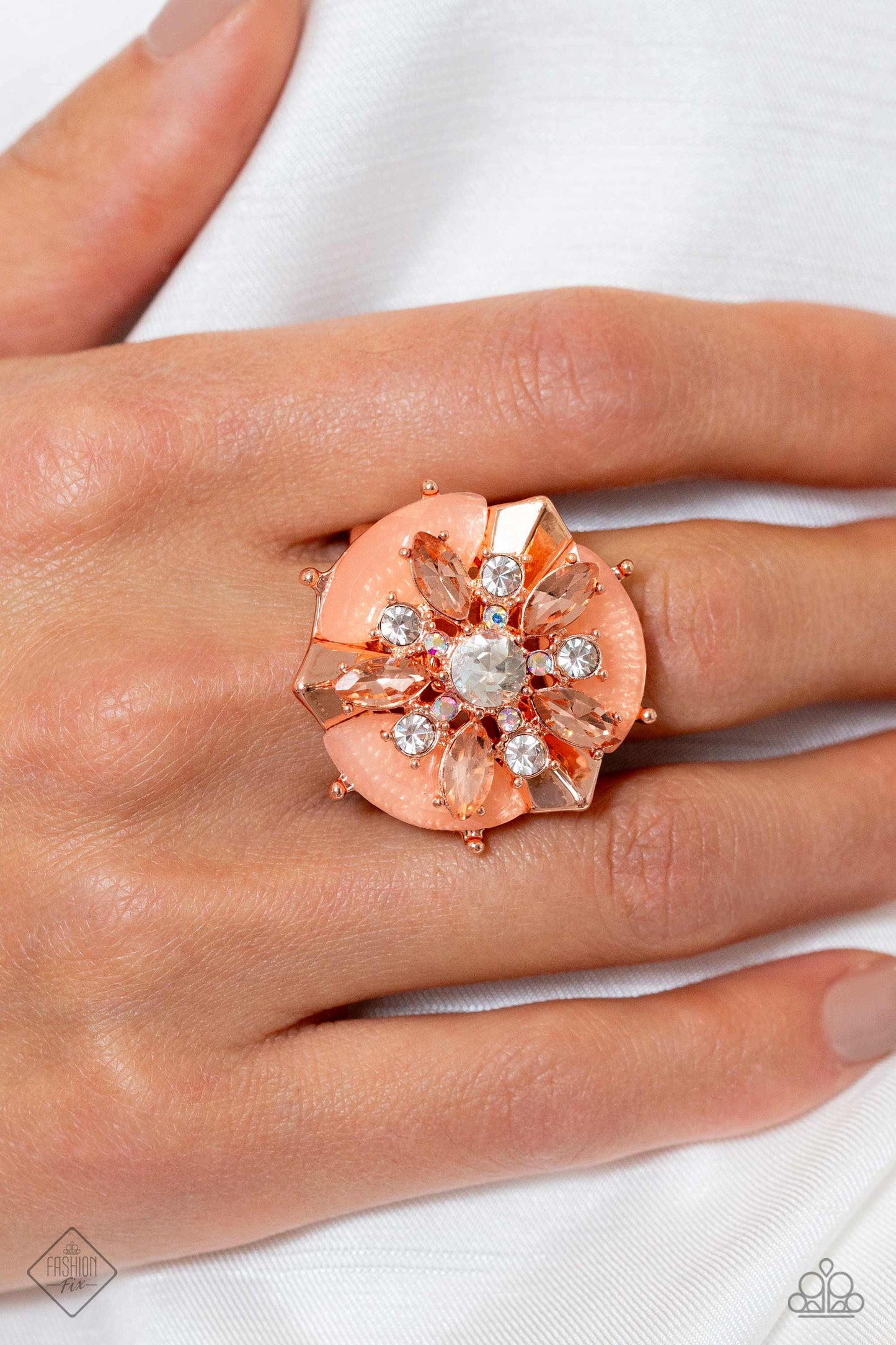 Soft Hearted Salvage - Rose Gold - By Paparazzi