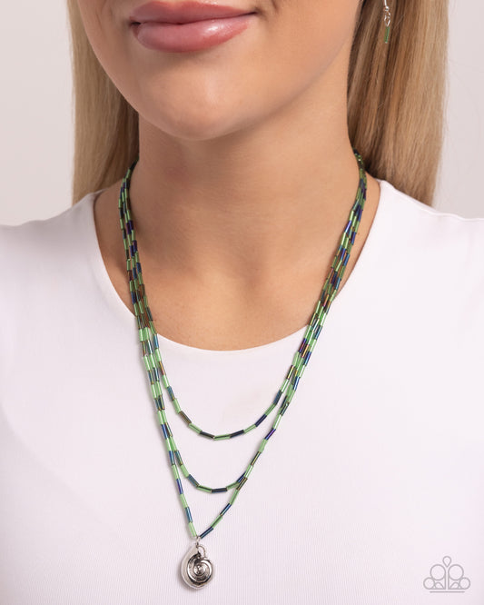 Spiral Safari - Green - by Paparazzi