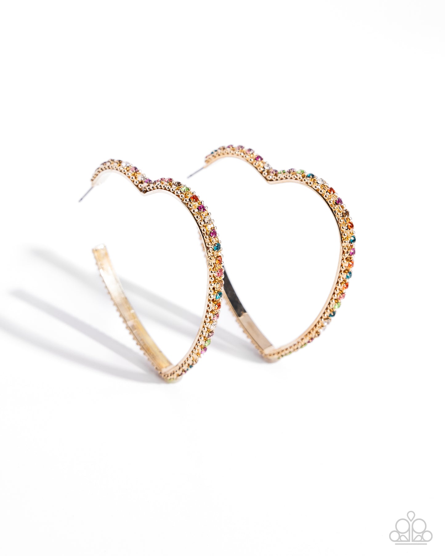 Halftime Hearts - Gold - by Paparazzi