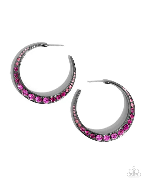 Embedded Edge - Pink - by Paparazzi