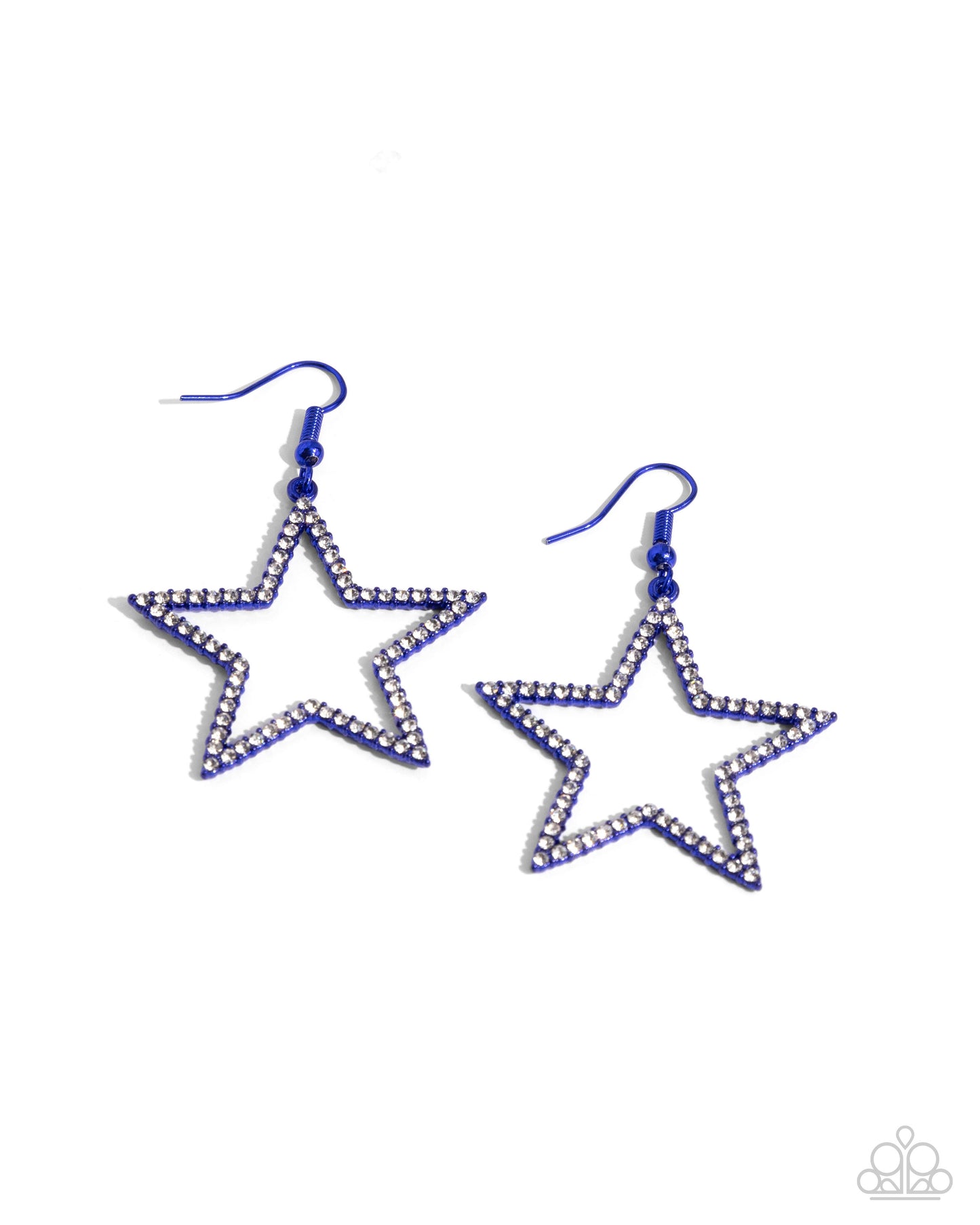 Streamlined Stars - Blue - by Paparazzi