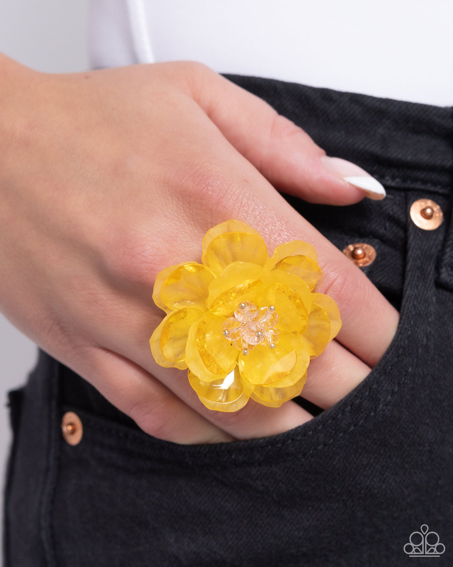 Petal Privilege - Yellow - by Paparazzi