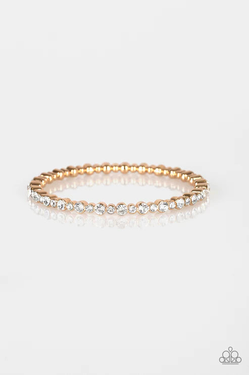 Seven Figure Fabulous - Gold - by Paparazzi