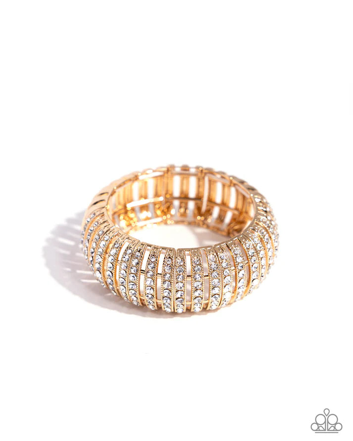 Appealing A-Lister - Gold - by Paparazzi