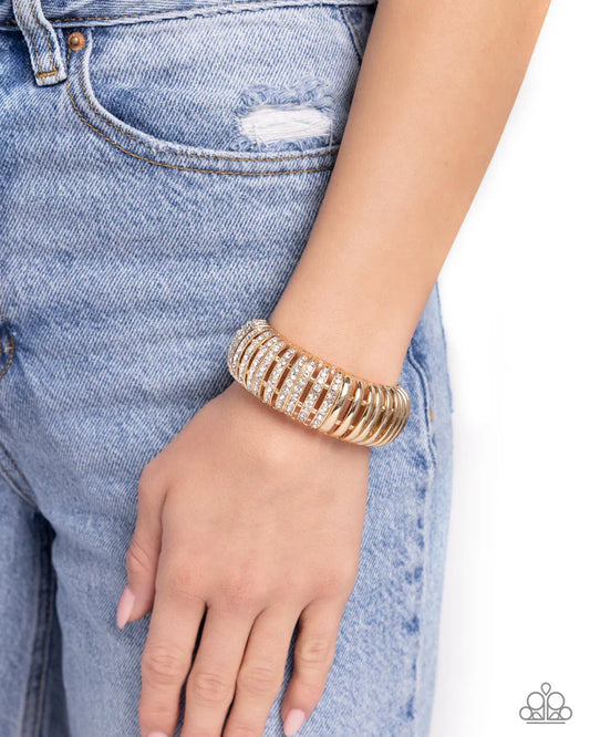 Appealing A-Lister - Gold - by Paparazzi