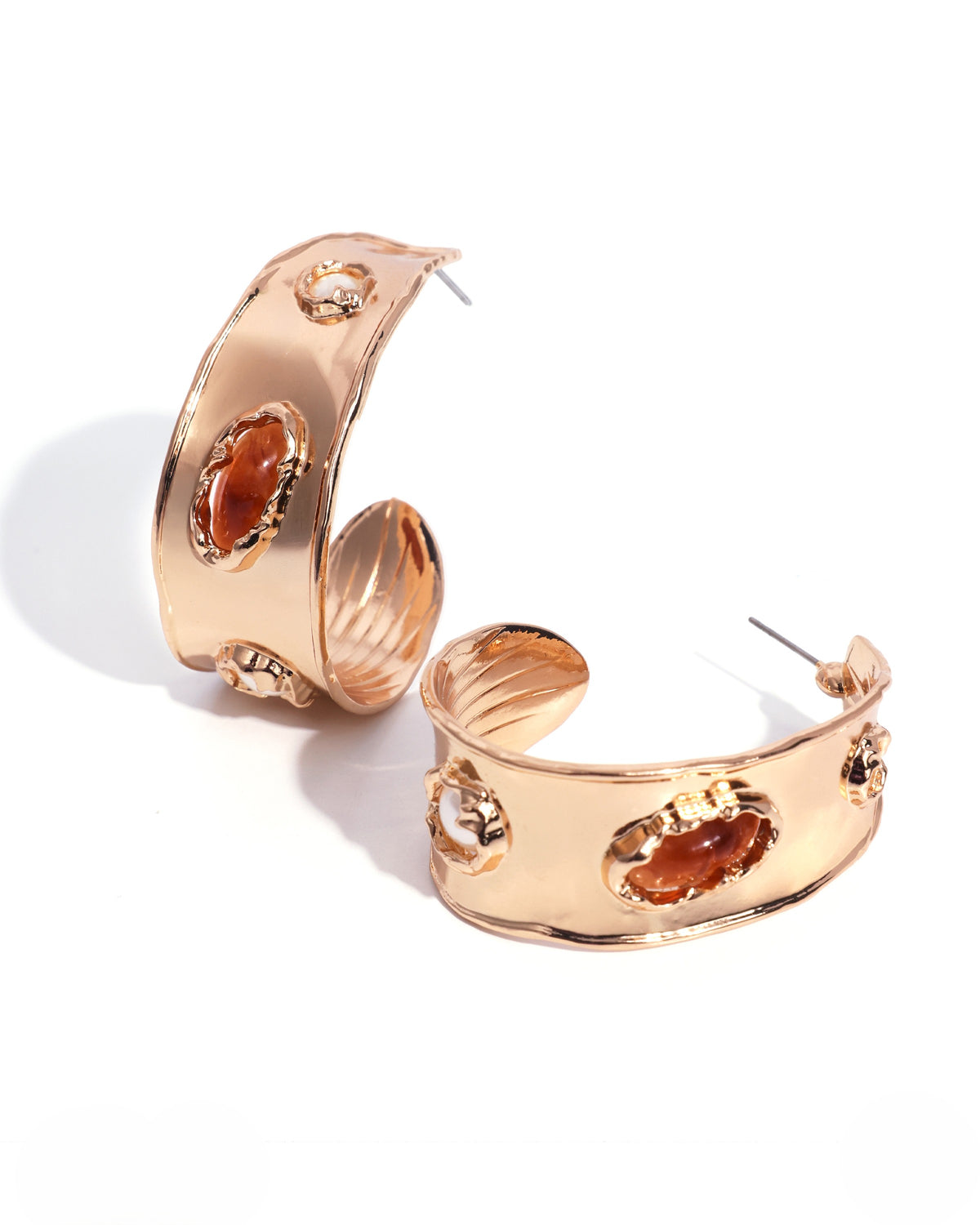 Archeological Dig - Gold - October 26 Sunset Sightings FF Earrings