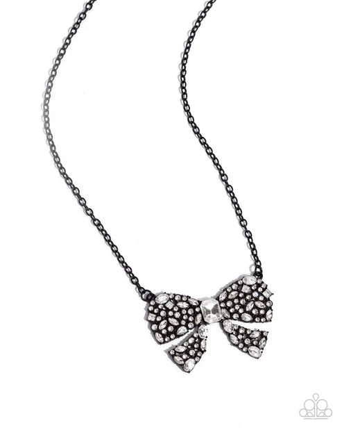 Bewitching Bow - Black - By Paparazzi