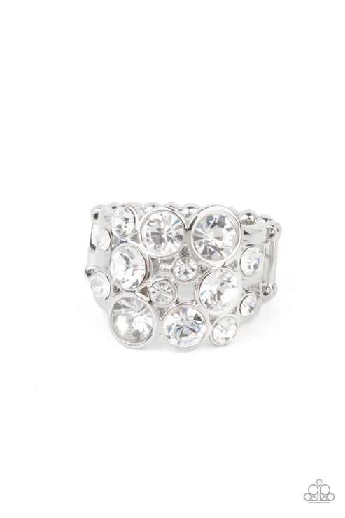 Bubbling Bravado - White - by Paparazzi