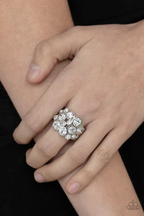 Bubbling Bravado - White - by Paparazzi