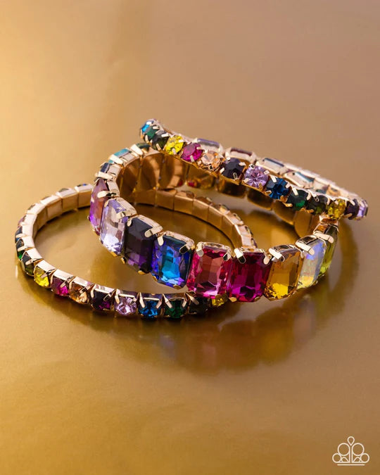 Candescent Caliber - Multi/Gold - by Paparazzi