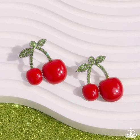 Charming Cherries - Red - by Paparazzi