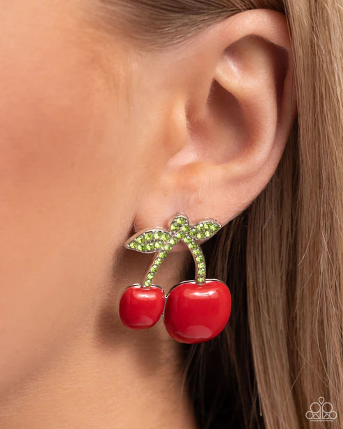 Charming Cherries - Red - by Paparazzi