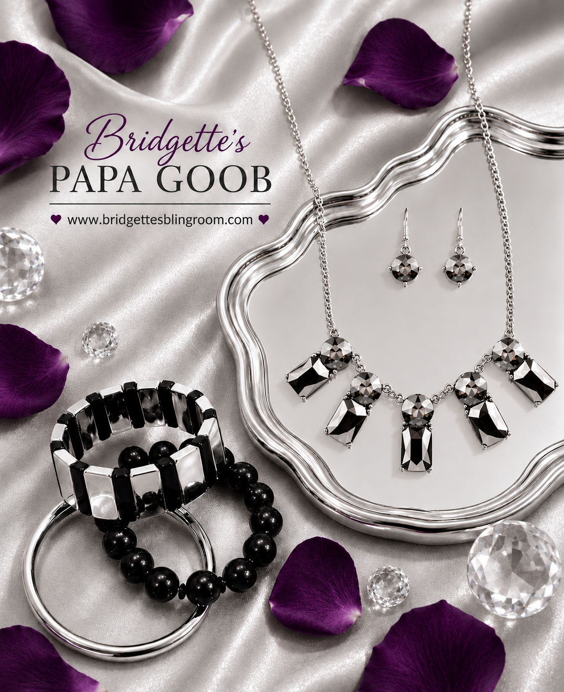 Coastal Royalty - Silver - The Set Room - by Bridgette