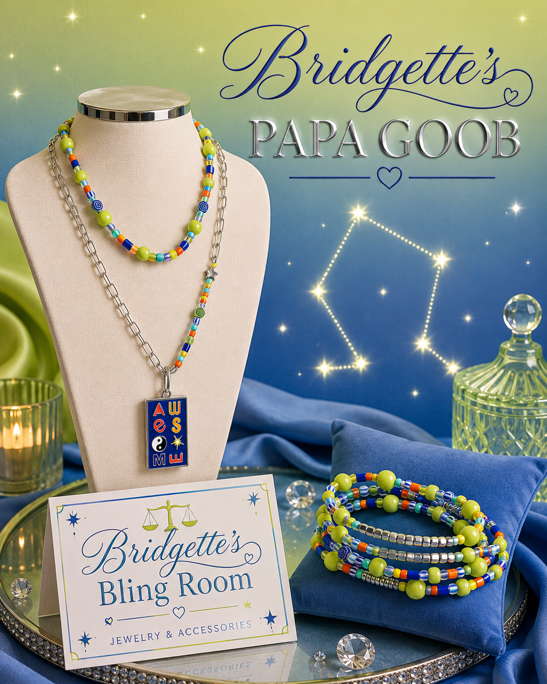 Confident Collision Set - Lime - The Set Room by Bridgette