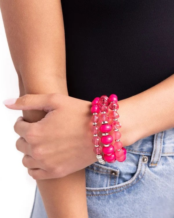 Colorful Charade - Pink - by Paparazzi