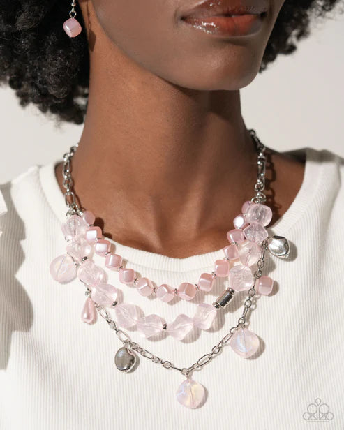 Cubed Cameo - Pink - by Paparazzi