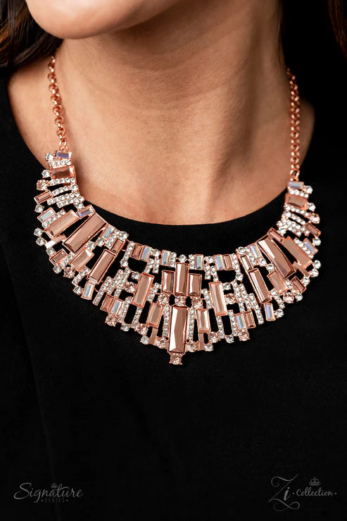 2022 Zi Necklace - The Deborah - by Paparazzi
