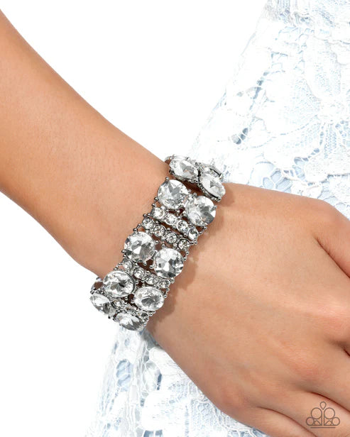 Exact Elegance - White - Life of The Party - by Paparazzi