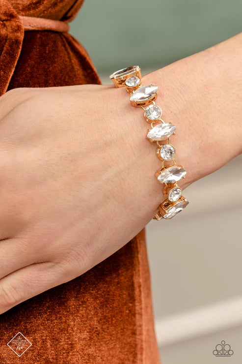 Exclusively Extravagant - Gold - by Paparazzi