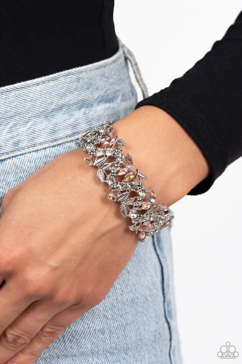 Feathered Finesse - Orange - by Paparazzi