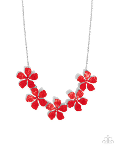 Featured Finesse - Red - by Paparazzi