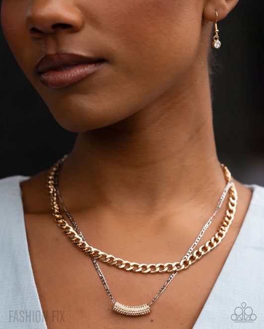 What's Wrong With Being Confident - Multi - July 26 Fiercely 5th Avenue Fashion Fix Necklace