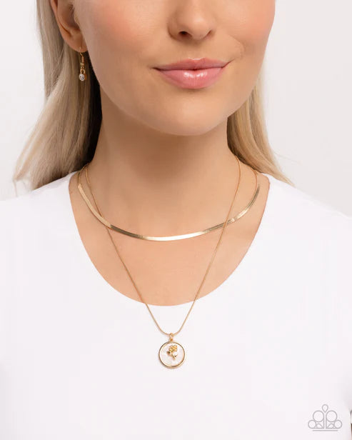 Garden Gallery - Gold - by Paparazzi