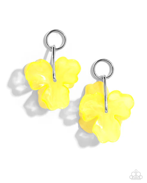 Glassy Garden - Yellow - by Paparazzi