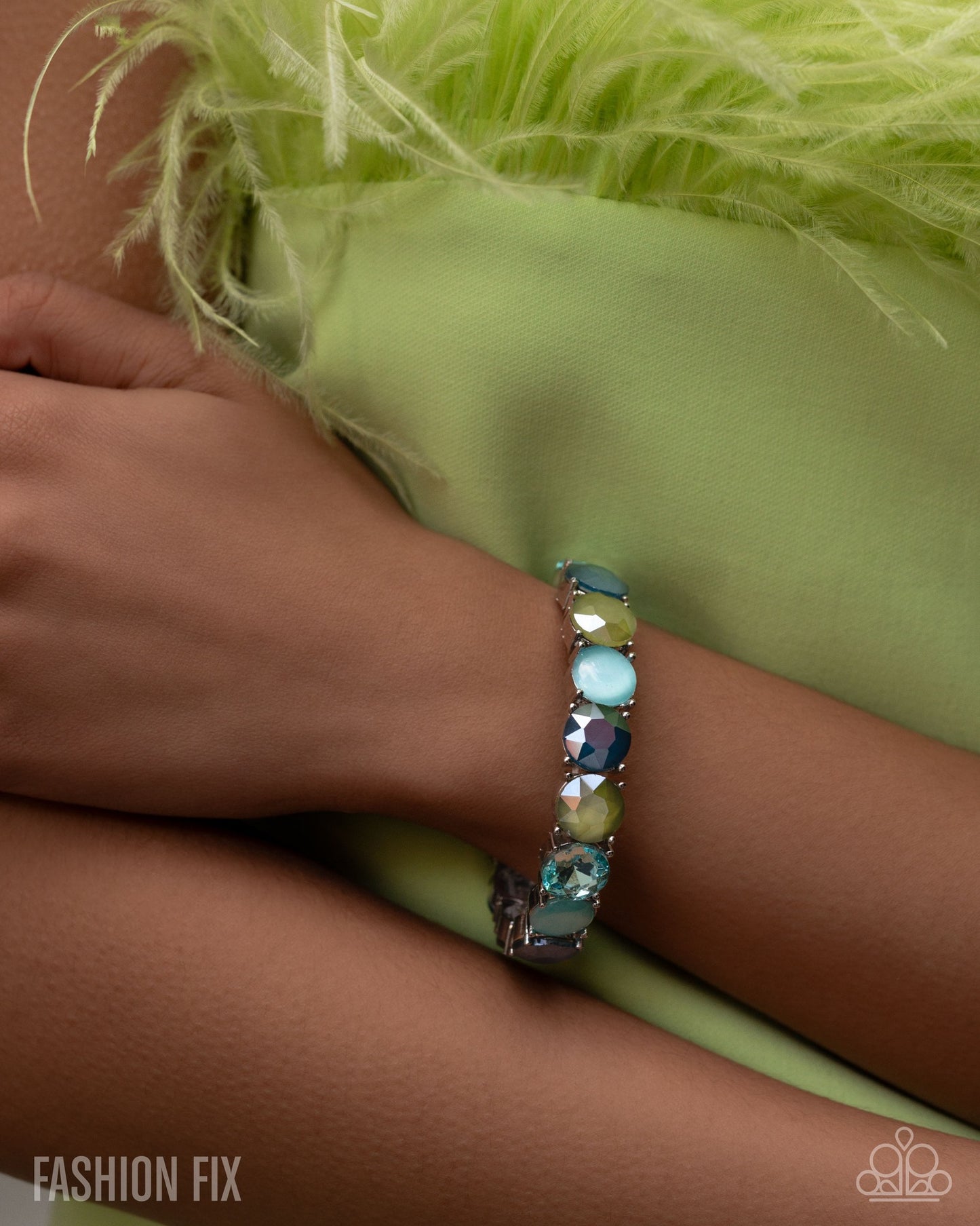 Cool, Calm, and Chic - Feb 26 Glimpses of Malibu Fashion Fix Bracelet - by Paparazzi