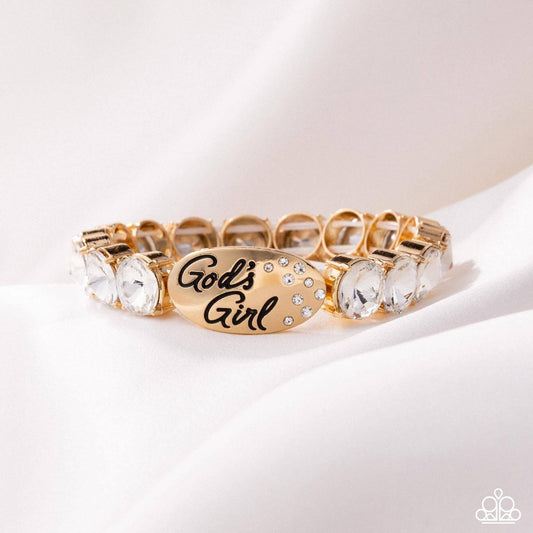 God's Grace - Gold - Black Diamond Life of The Party by Paparazzi