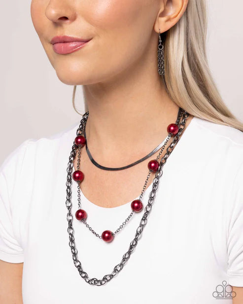 High Class Haute - Red - by Paparazzi
