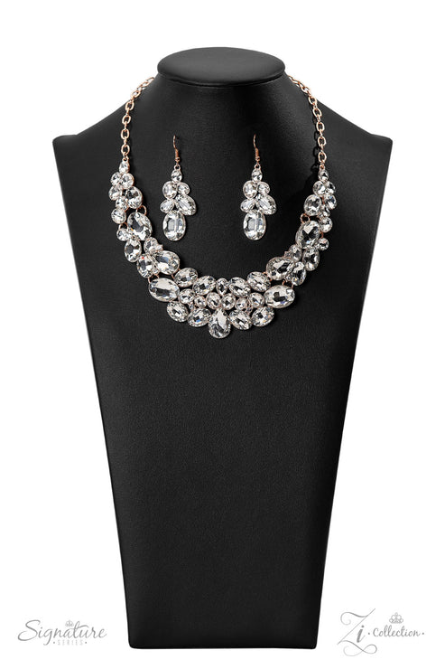 Zi Necklace - The Jenni - by Paparazzi