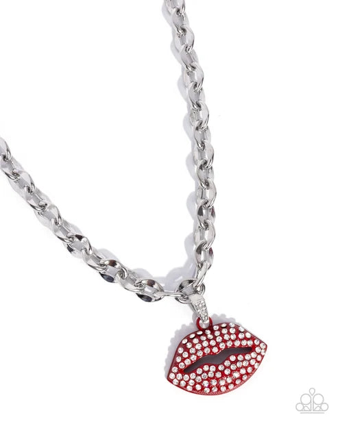 Keepsake Kisser - Red - by Paparazzi