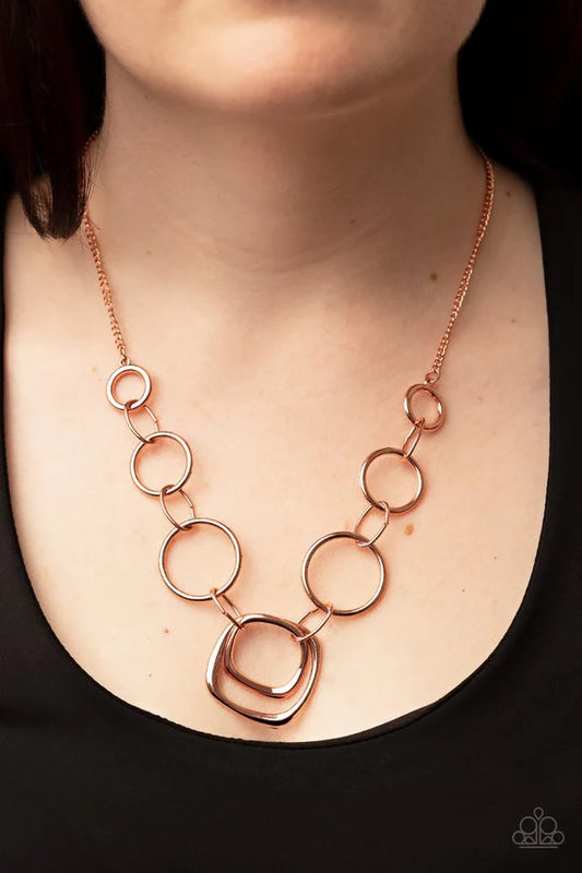 Linked Up Luminosity - Copper - by Paparazzi