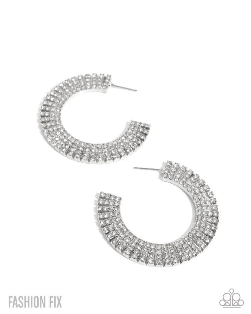 Audacious Allure - Jan 26 Magnificent Musing Fashion Fix Earring - by Paparazzi